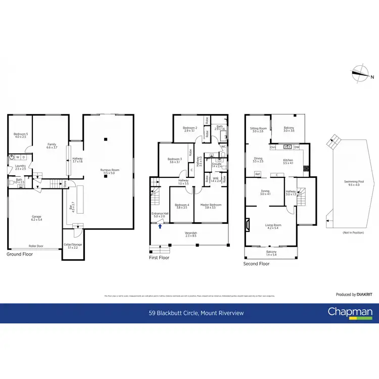 Floorplan of Homely house listing, 59 Blackbutt Circle, Mount Riverview NSW 2774