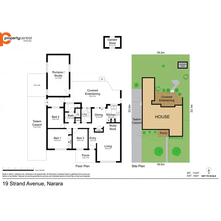 Floorplan of Homely house listing, 19 Strand Avenue, Narara NSW 2250
