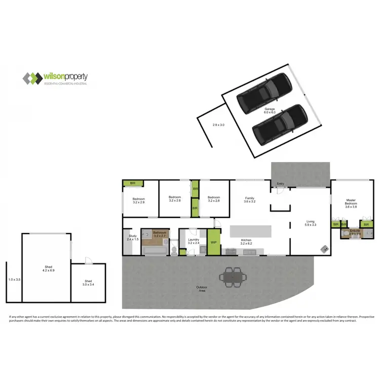 Floorplan of Homely house listing, 18 Douglas Parade, Traralgon VIC 3844