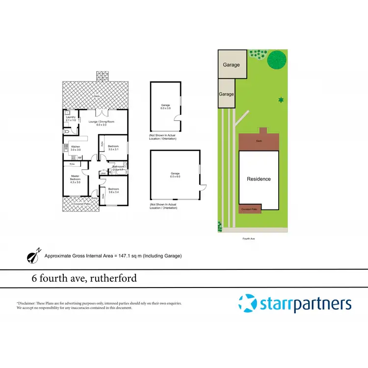 Floorplan of Homely house listing, 6 Fourth Avenue, Rutherford NSW 2320
