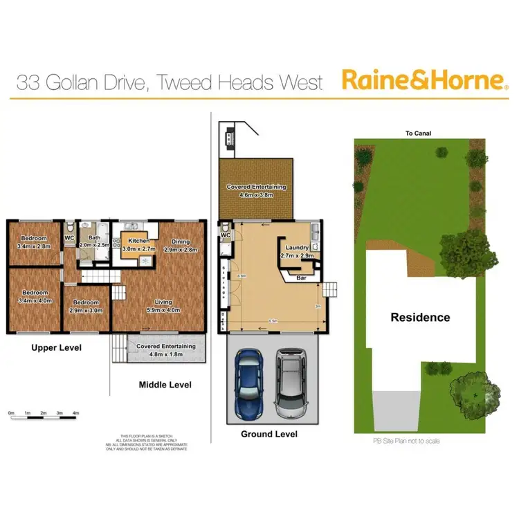 Floorplan of Homely house listing, 33 Gollan Drive, Tweed Heads West NSW 2485