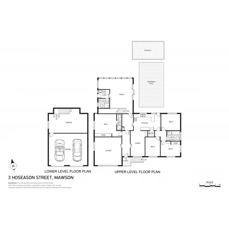 Floorplan of Homely house listing, 3 Hoseason Street, Mawson ACT 2607