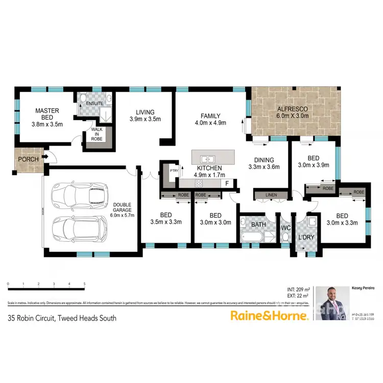 Floorplan of Homely house listing, 35 Robin Circuit, Tweed Heads South NSW 2486