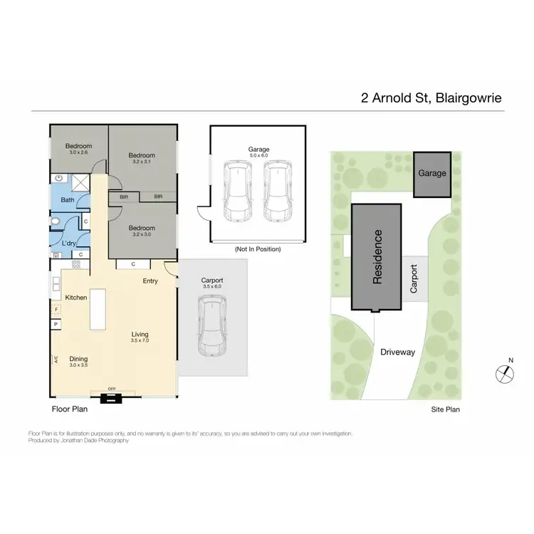 Floorplan of Homely house listing, 2 Arnold Street, Blairgowrie VIC 3942