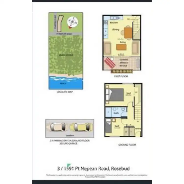 Floorplan of Homely house listing, 3/1591 Point Nepean Road, Capel Sound VIC 3940