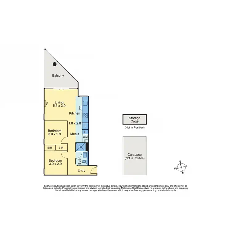 Floorplan of Homely apartment listing, 115/881 High Street, Armadale VIC 3143