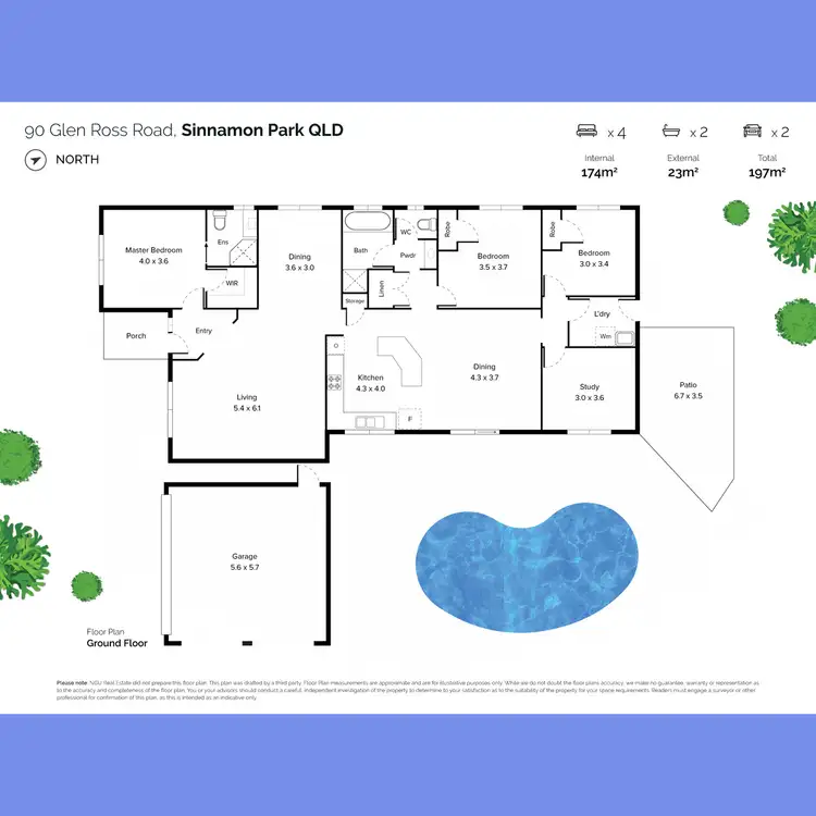 Floorplan of Homely house listing, 90 Glen Ross Road, Sinnamon Park QLD 4073