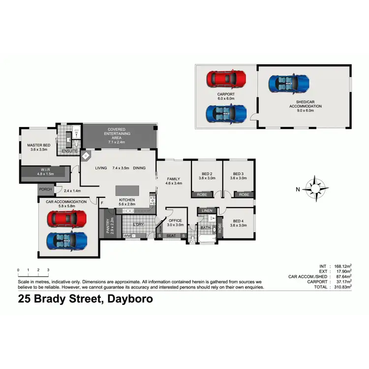 Floorplan of Homely house listing, 25 Brady Street, Dayboro QLD 4521