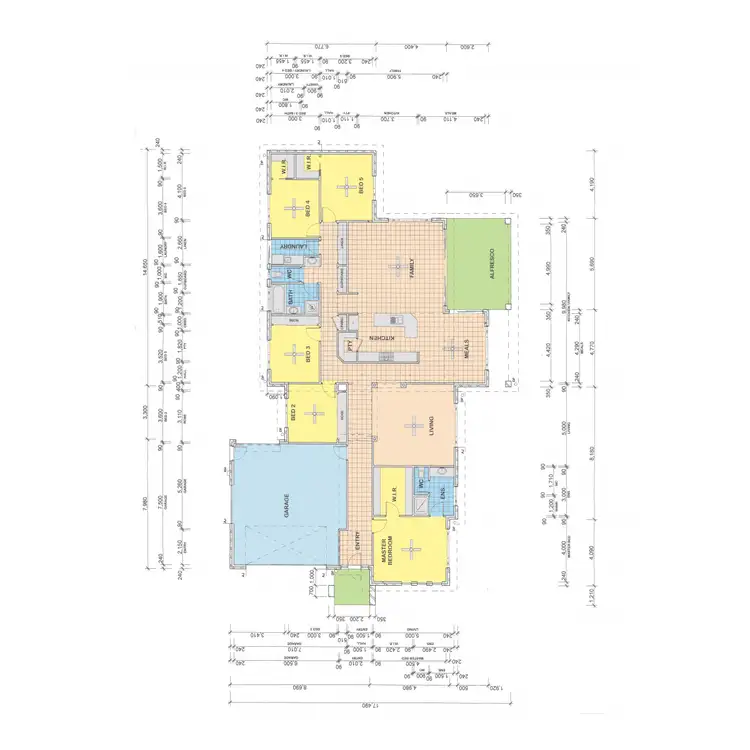 Floorplan of Homely house listing, 4 Simmons Court, Sale VIC 3850