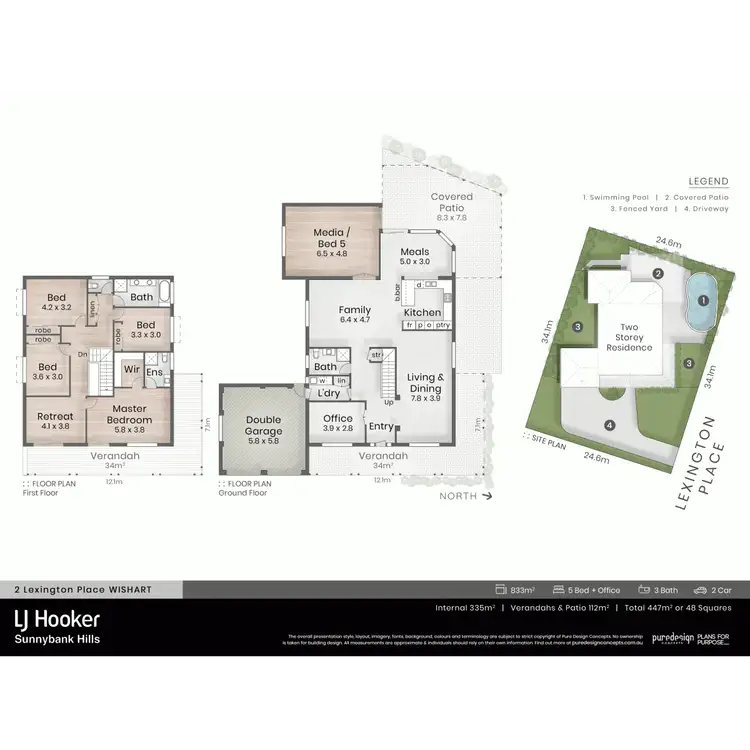 Floorplan of Homely house listing, 2 Lexington Place, Wishart QLD 4122