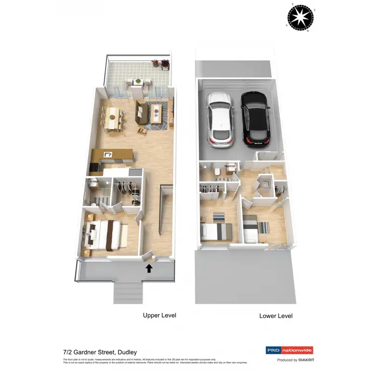 Floorplan of Homely townhouse listing, 7/2 Gardner Street, Dudley NSW 2290