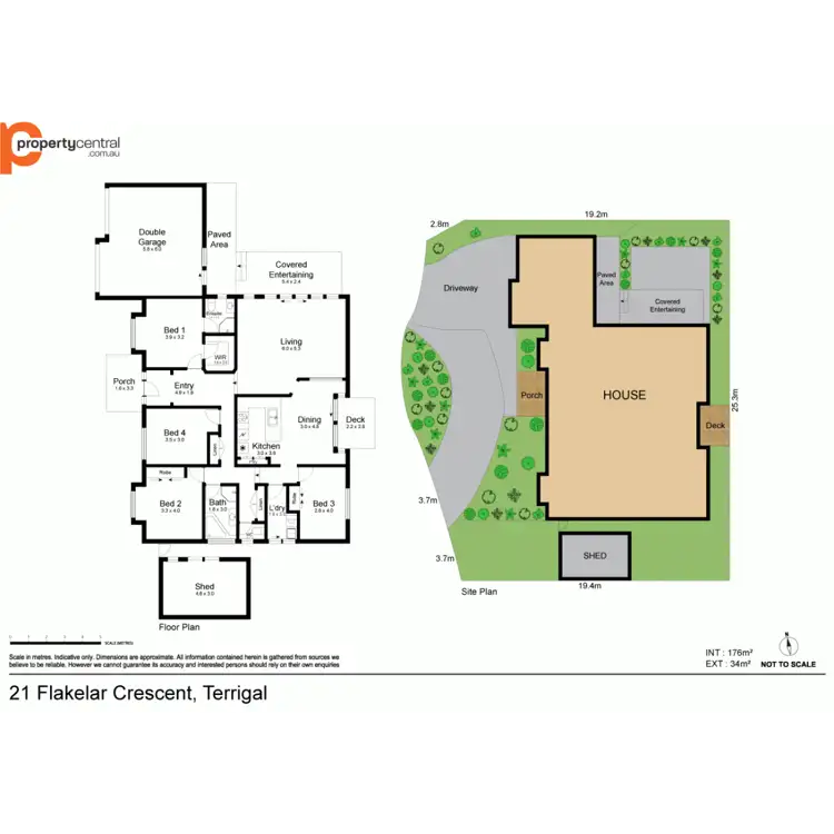 Floorplan of Homely house listing, 21 Flakelar Crescent, Terrigal NSW 2260