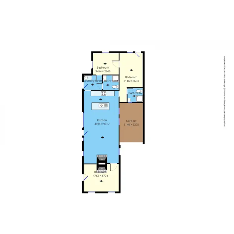 Floorplan of Homely house listing, 2 Union Street, Bega NSW 2550
