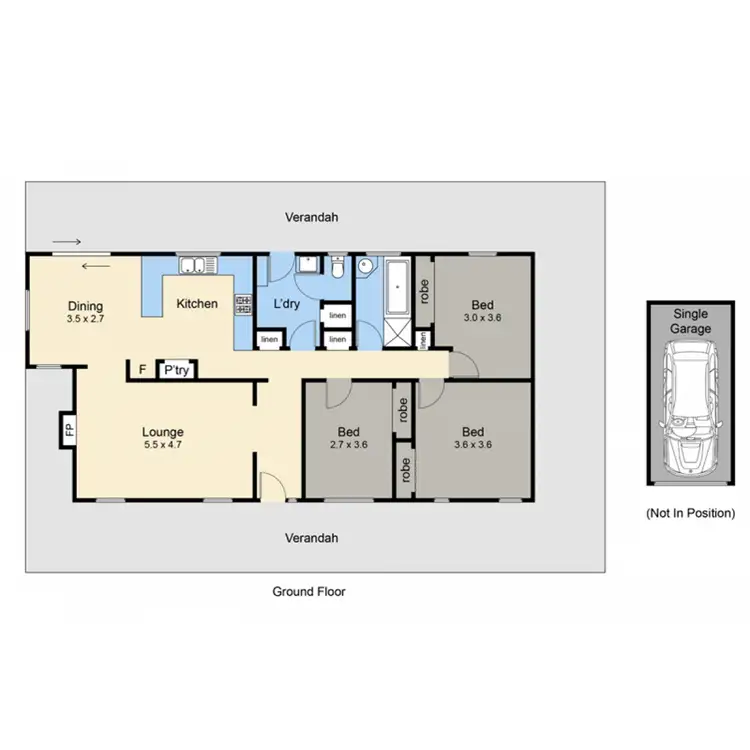 Floorplan of Homely house listing, 8 Wingara Drive, Capel Sound VIC 3940