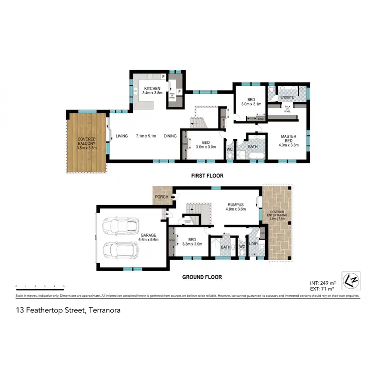 Floorplan of Homely house listing, 13 Feathertop Street, Terranora NSW 2486