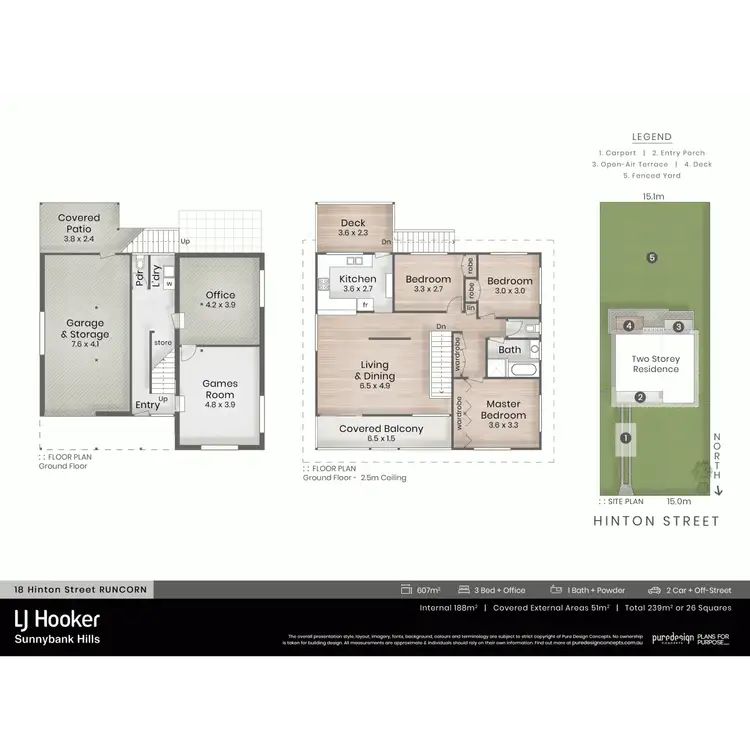 Floorplan of Homely house listing, 18 Hinton Street, Runcorn QLD 4113