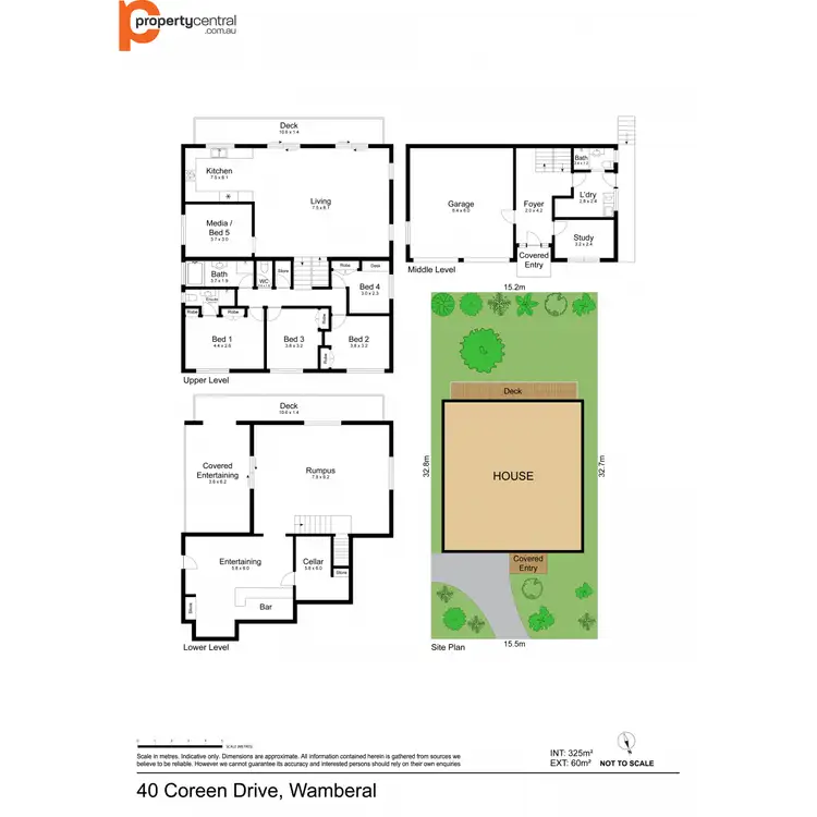 Floorplan of Homely house listing, 40 Coreen Drive, Wamberal NSW 2260