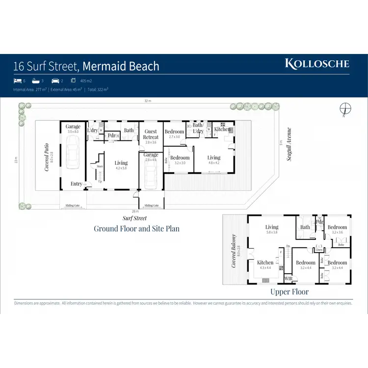 Floorplan of Homely house listing, 16 Surf Street, Mermaid Beach QLD 4218