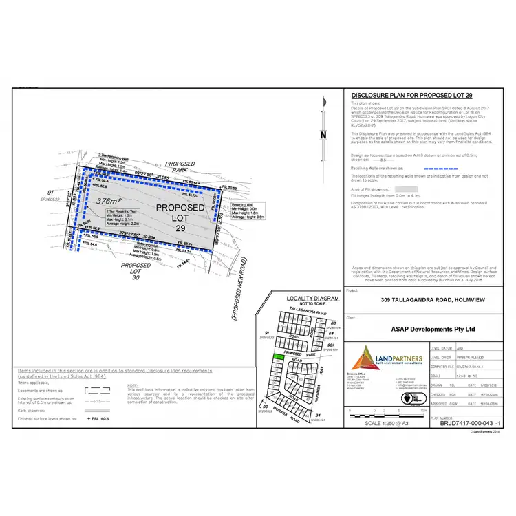 Floorplan of Homely land listing, LOT 29 Centurion Circuit, Holmview QLD 4207