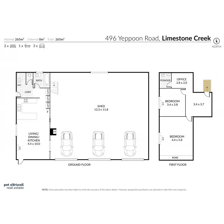 Floorplan of Homely rural property listing, 496 Yeppoon Road, Limestone Creek QLD 4701