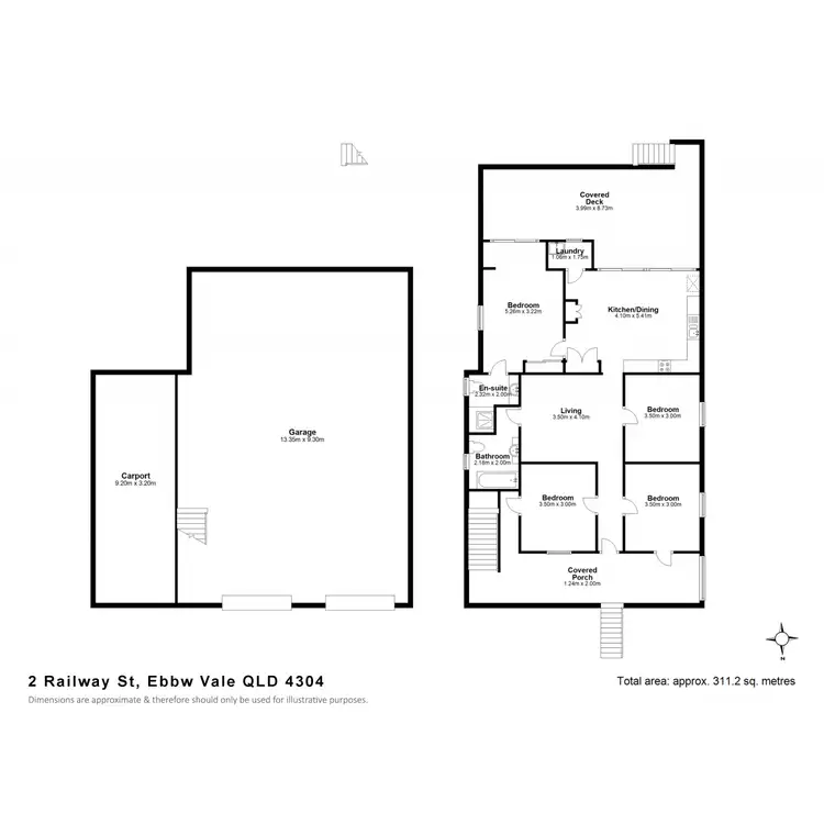 Floorplan of Homely house listing, 2 Railway Street, Ebbw Vale QLD 4304