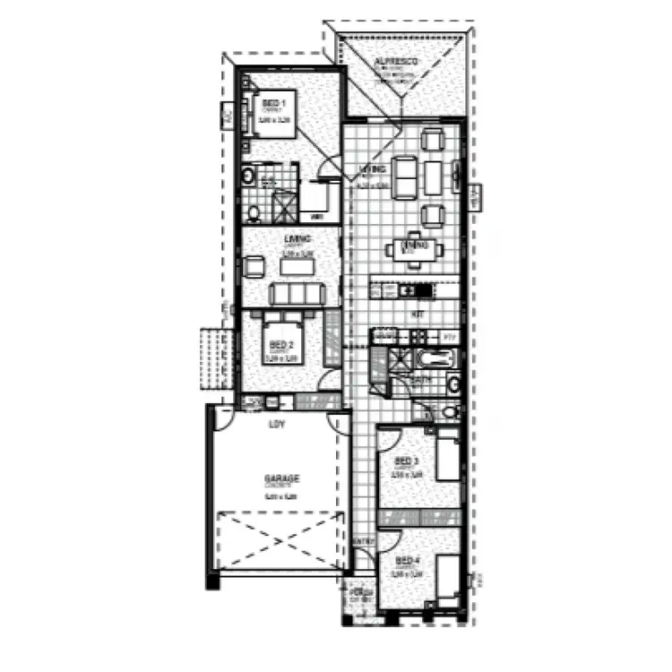 Floorplan of Homely house listing, Lot 32 Gross Avenue, Hemmant QLD 4174