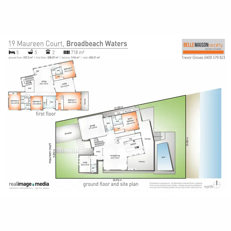 Floorplan of Homely house listing, 19 Maureen Court, Broadbeach Waters QLD 4218