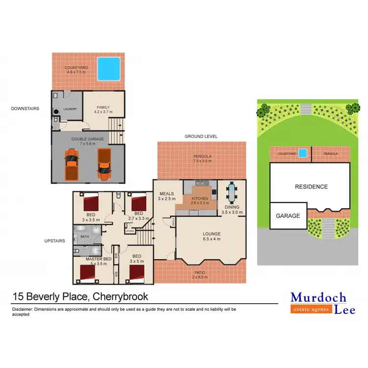 Floorplan of Homely house listing, 15 Beverley Place, Cherrybrook NSW 2126