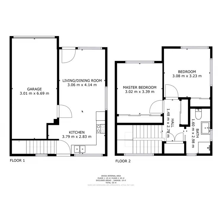 Floorplan of Homely house listing, 135 Gunn Street, Bridgewater TAS 7030