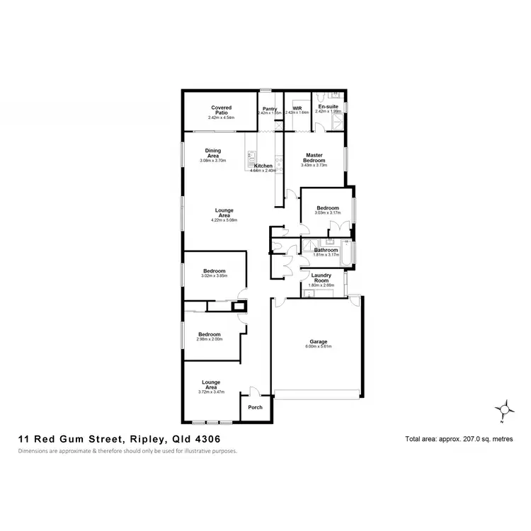 Floorplan of Homely house listing, 11 Red Gum Street, Ripley QLD 4306