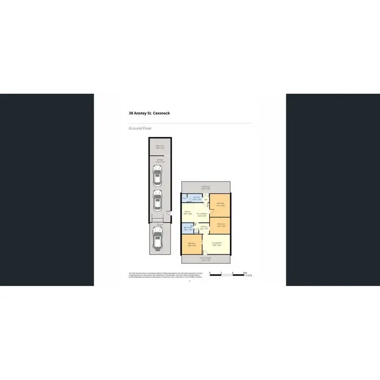 Floorplan of Homely house listing, 38 Anstey Street, Cessnock NSW 2325