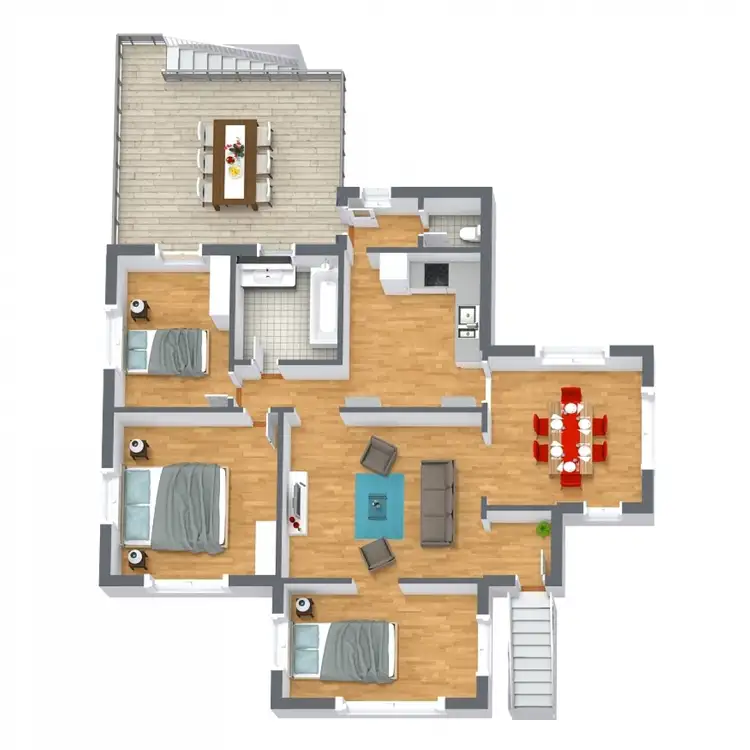 Floorplan of Homely house listing, 28 Lauga Street, Park Avenue QLD 4701