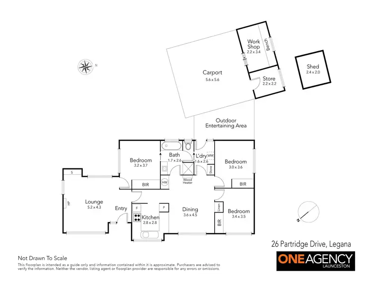 Floorplan of Homely house listing, 26 Partridge Drive, Legana TAS 7277