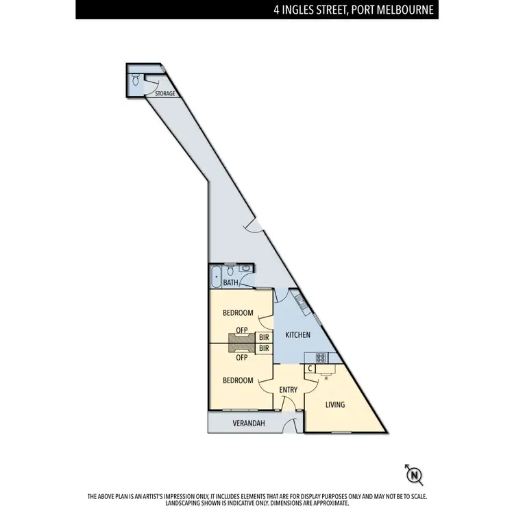 Floorplan of Homely house listing, 4 Ingles Street, Port Melbourne VIC 3207