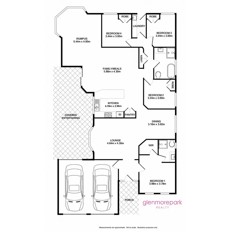 Floorplan of Homely house listing, 22 Cascade Avenue, Glenmore Park NSW 2745