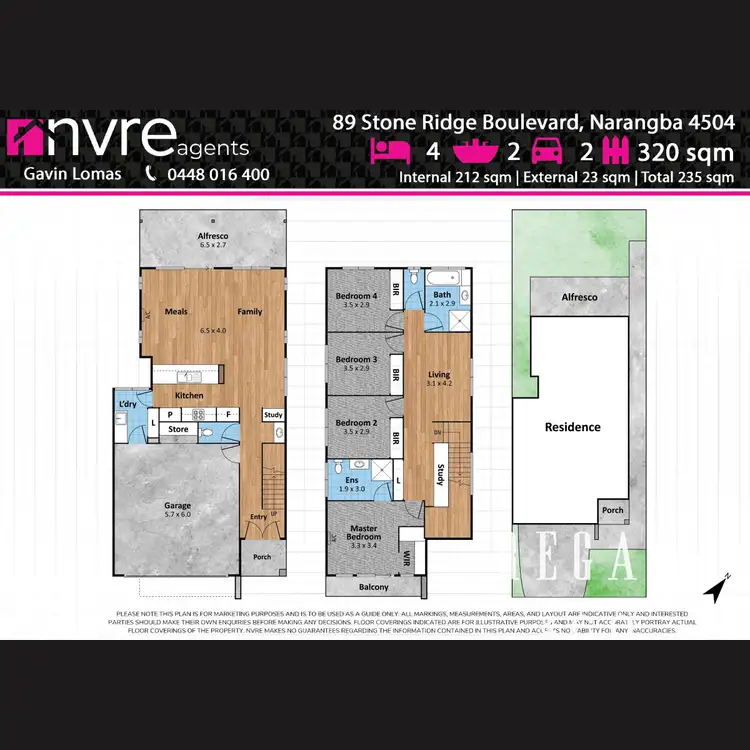 Floorplan of Homely house listing, 89 Stone Ridge Boulevard, Narangba QLD 4504