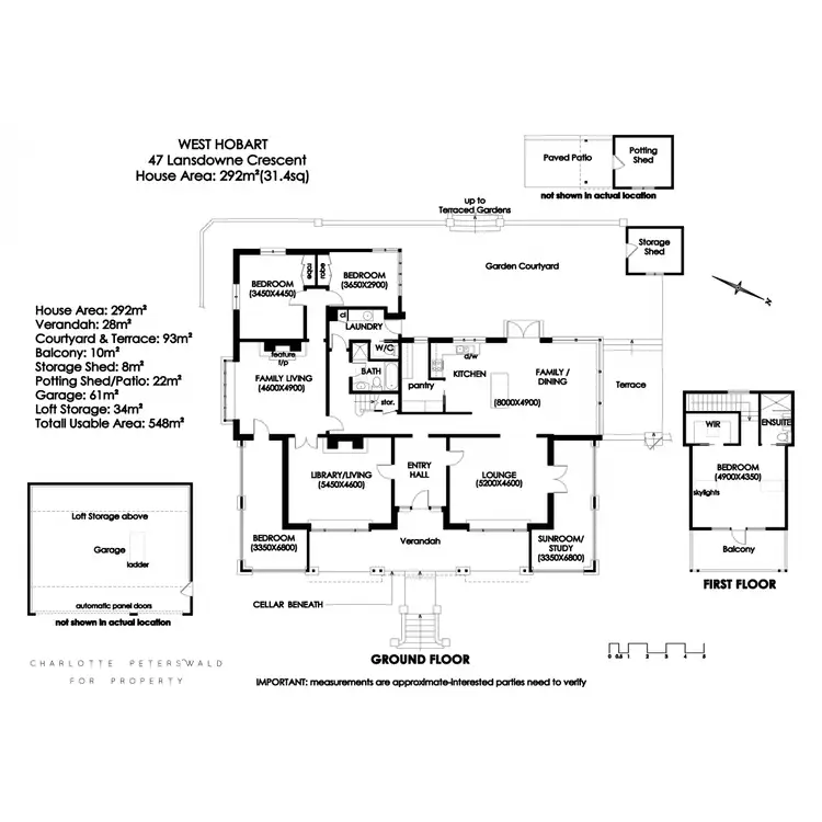 Floorplan of Homely house listing, 47 Lansdowne Crescent, West Hobart TAS 7000