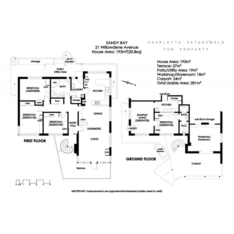 Floorplan of Homely house listing, 21 Willowdene Avenue, Sandy Bay TAS 7005