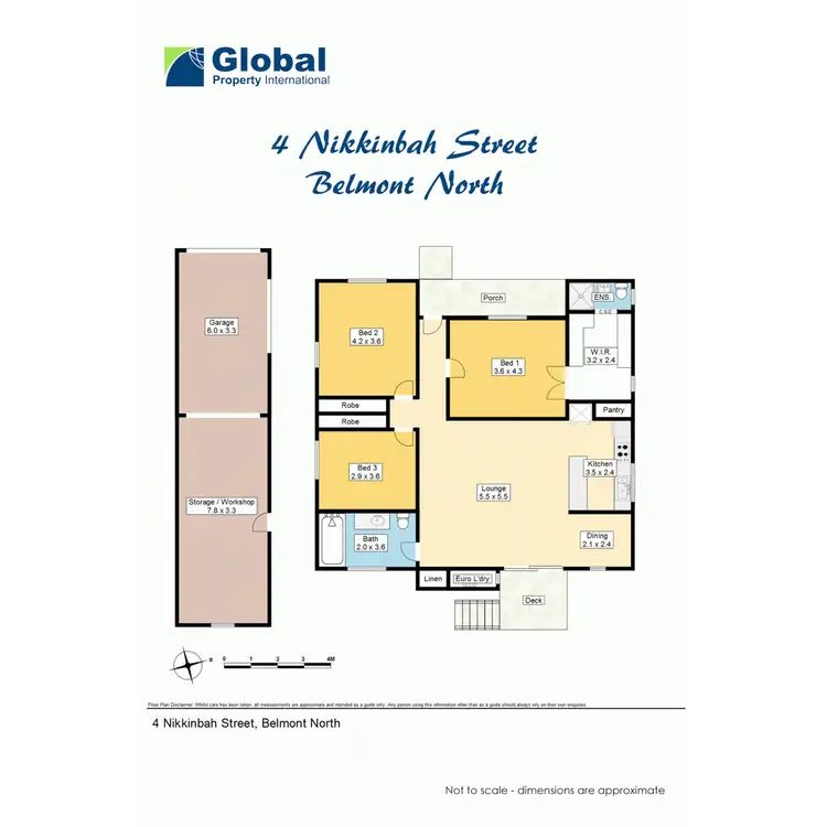 Floorplan of Homely house listing, 4 Nikkinbah Street, Belmont North NSW 2280
