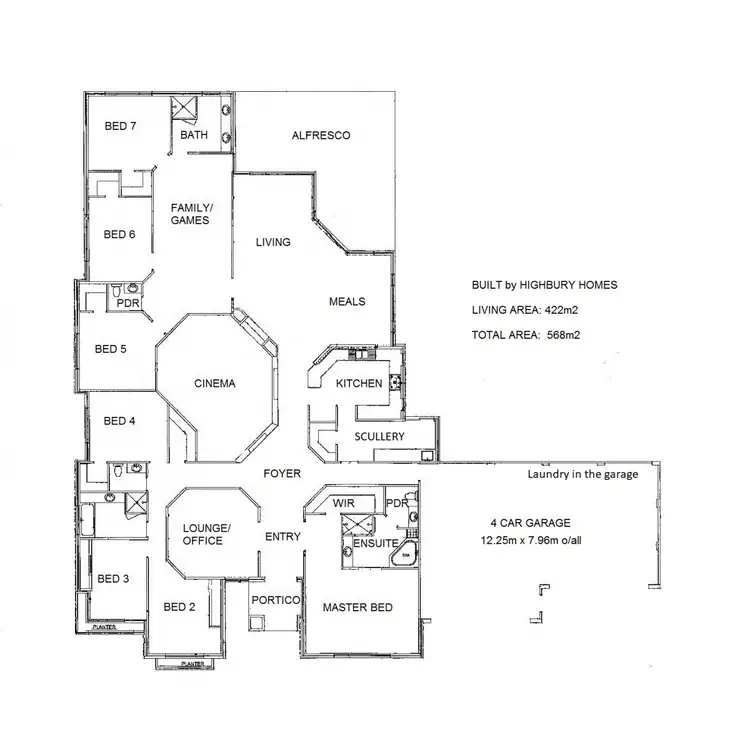 Floorplan of Homely house listing, 23 Ballard Meander, Lakelands WA 6180