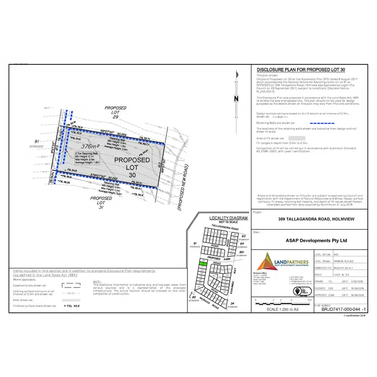 Floorplan of Homely land listing, LOT 30 Centurion Circuit, Holmview QLD 4207