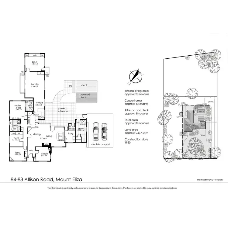Floorplan of Homely house listing, 84-88 Allison Road, Mount Eliza VIC 3930