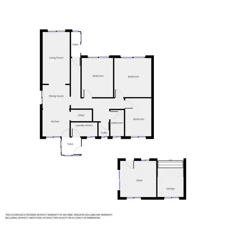 Floorplan of Homely house listing, 43 Davis Street, Warrnambool VIC 3280