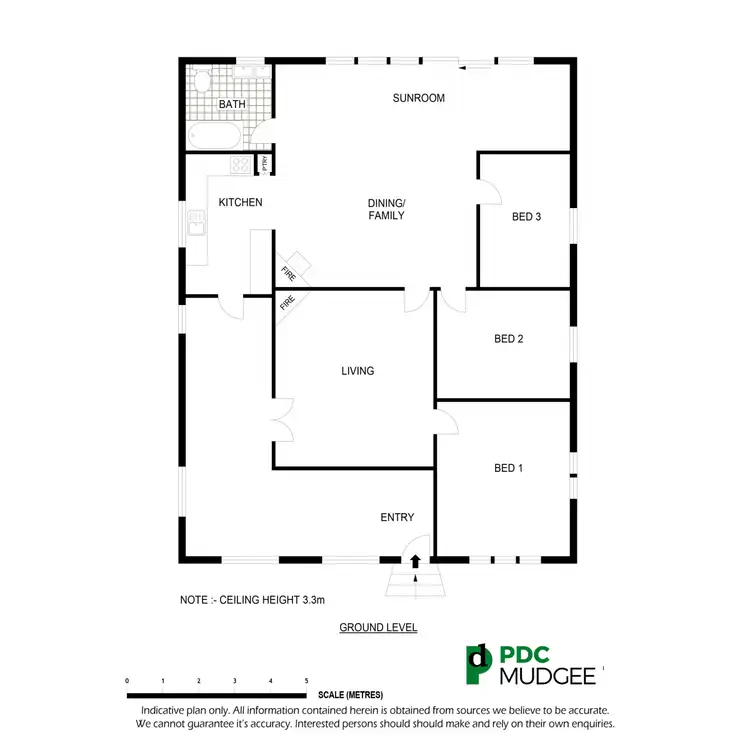 Floorplan of Homely rural property listing, 7672 Castlereagh Highway, Mudgee NSW 2850
