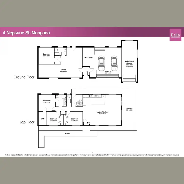 Floorplan of Homely house listing, 4 Neptune Street, Manyana NSW 2539