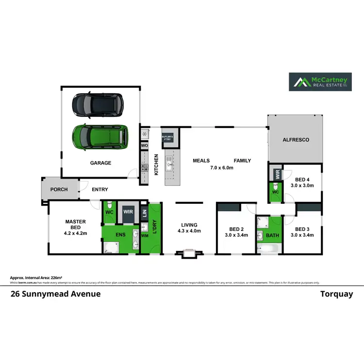 Floorplan of Homely house listing, 26 Sunnymead Avenue, Torquay VIC 3228