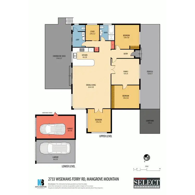Floorplan of Homely rural property listing, 2733 Wisemans Ferry Road, Mangrove Mountain NSW 2250