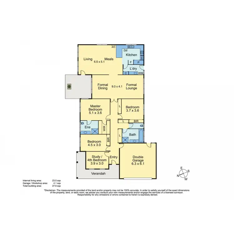 Floorplan of Homely house listing, 60 Seaview Avenue, Safety Beach VIC 3936
