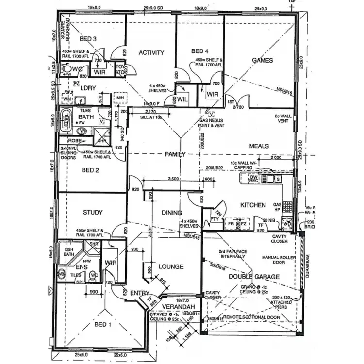 Floorplan of Homely house listing, 11 Snowdonia Link, Merriwa WA 6030