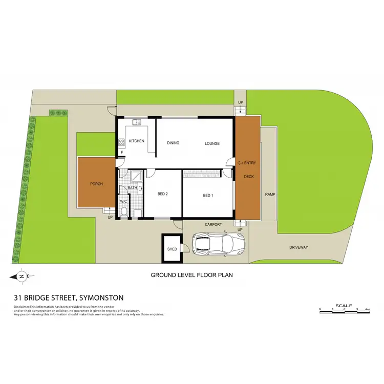 Floorplan of Homely other listing, 31 Bridge Street, Symonston ACT 2609